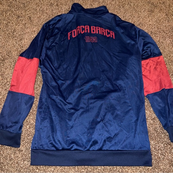 FC Barcelona Navy and Red Jacket - Picture 2 of 5